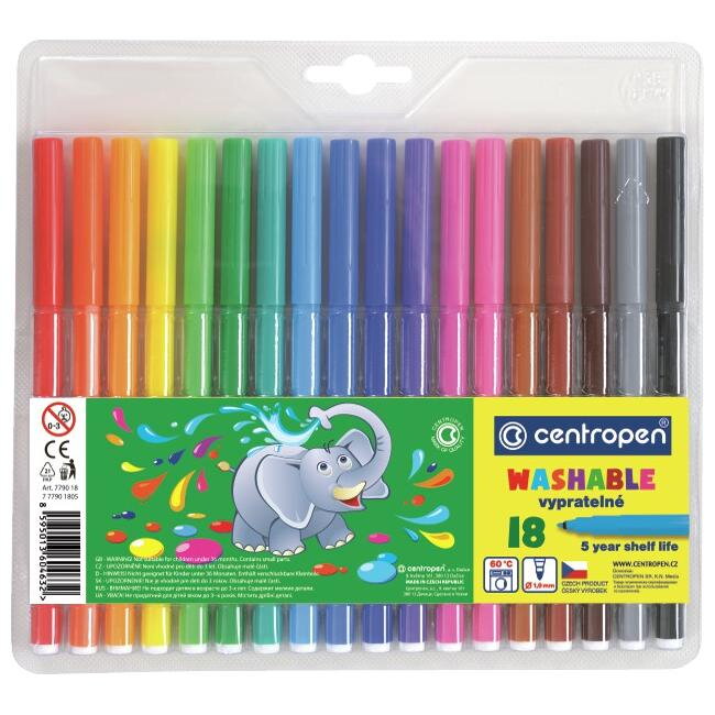 Sada popisovačov Centropen 7790/18S Sada popisovačov Centropen 7790/18S