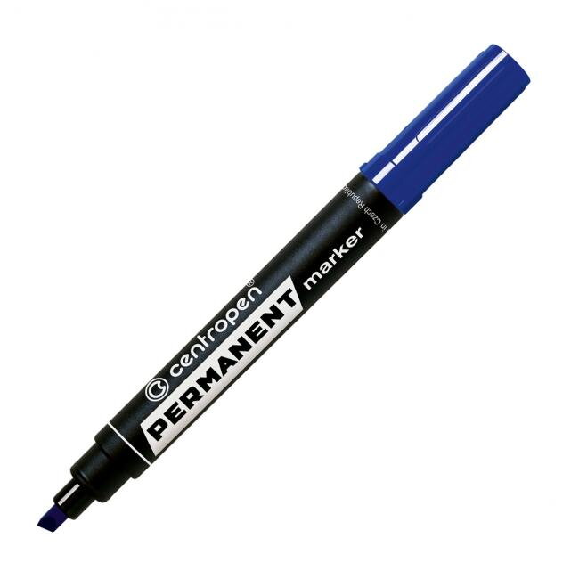 Permanentný popisovač Centropen 8576 modrý Permanentný popisovač Centropen 8576 modrý