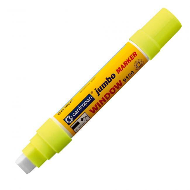 Kriedový popisovač Centropen 9120 žltý Kriedový popisovač Centropen 9120 žltý