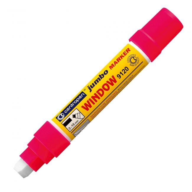Kriedový popisovač Centropen 9120 ružový Kriedový popisovač Centropen 9120 ružový