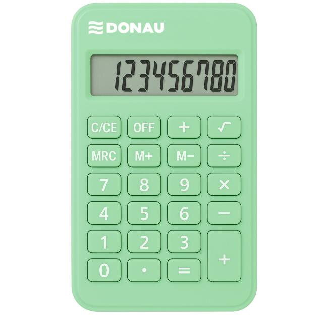 Kalkulačka Donau Tech K-DT2082 zelená