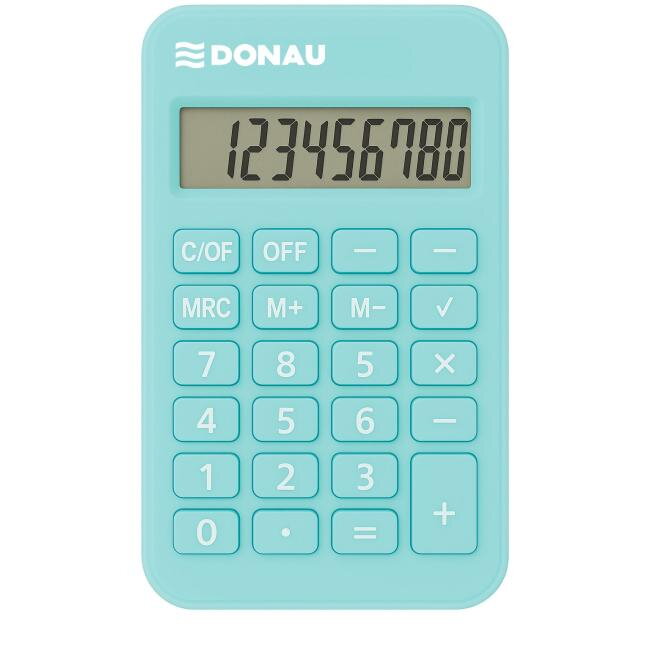 Kalkulačka Donau Tech K-DT2082 tyrkysová