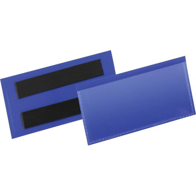 Magnetické vrecko na dokumenty 100x38mm 50ks modré Magnetické vrecko na dokumenty 100x38mm 50ks modré