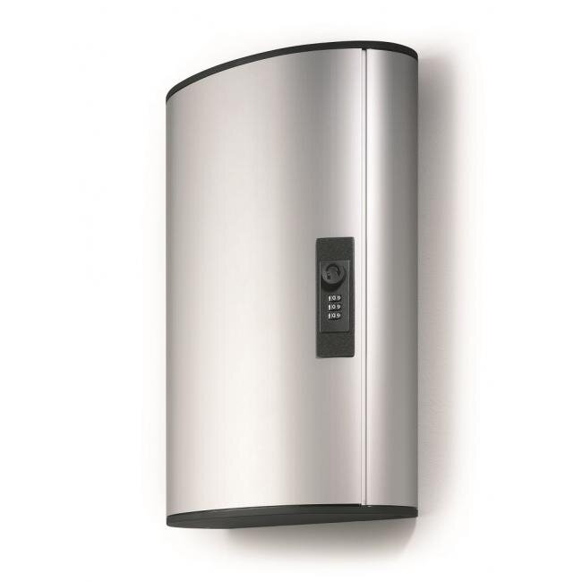 Skrinka na 72 kľúčov so zámkom na kód DURABLE KEY BOX CODE 72 strieborná Skrinka na 72 kľúčov so zámkom na kód DURABLE KEY BOX CODE 72 strieborná