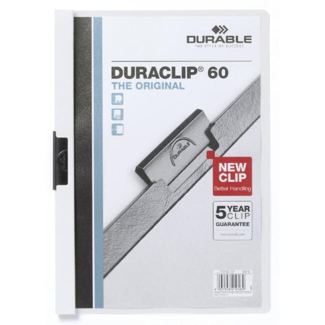 Obal s klipom DURACLIP Original 60 biely Obal s klipom DURACLIP Original 60 biely