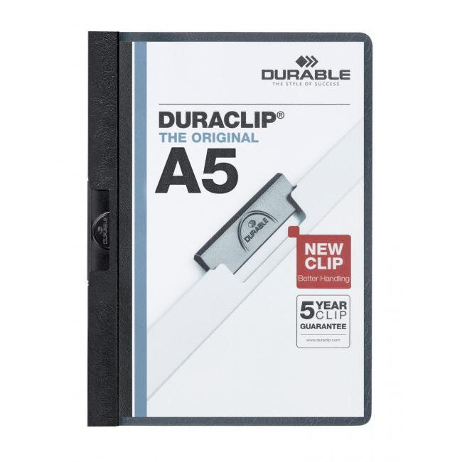 Obal s klipom A5 DURACLIP Original čierny Obal s klipom A5 DURACLIP Original čierny