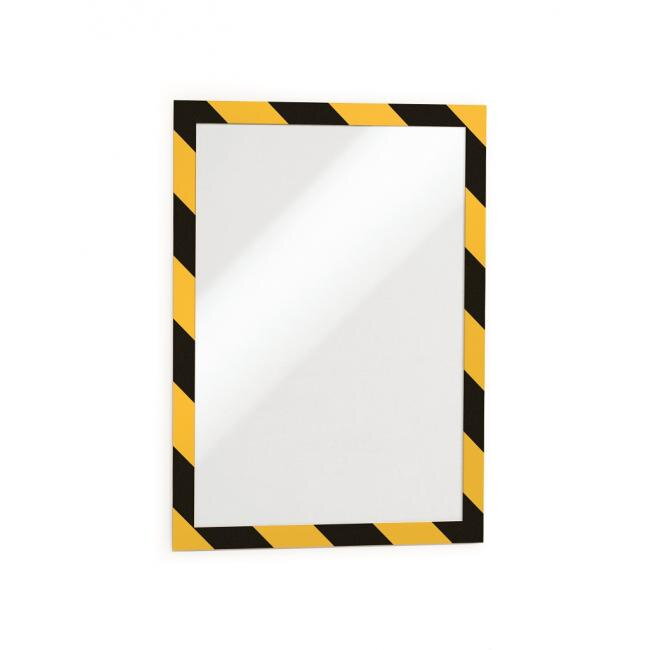 Samolepiaci Duraframe Security A4, žlto-čierny, bal.2 ks Samolepiaci Duraframe Security A4, žlto-čierny, bal.2 ks