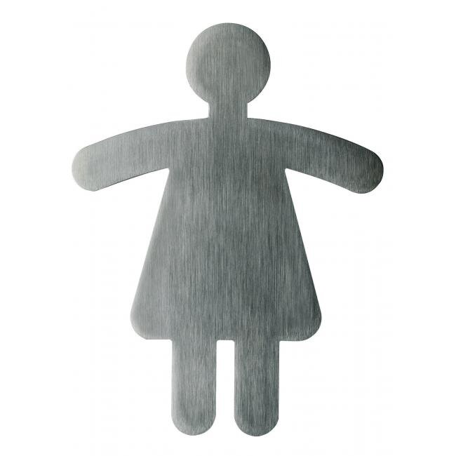 Piktogram WC dámy tvarované Piktogram WC dámy tvarované