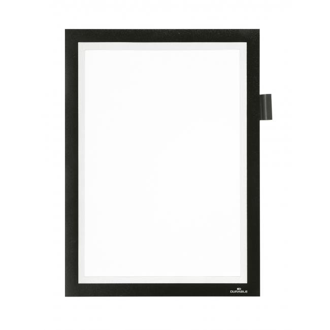 Magnetický DURAFRAME MAGNETIC NOTE A4 čierny Magnetický DURAFRAME MAGNETIC NOTE A4 čierny