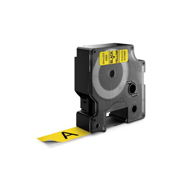 Samolepiaca páska Dymo D1 19 mm žltá/čierna Samolepiaca páska Dymo D1 19 mm žltá/čierna