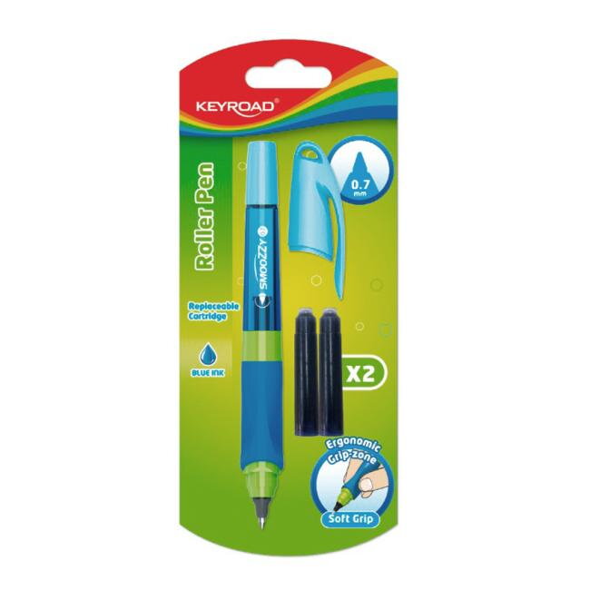 Guľôčkové pero KEYROAD Easy Writer 0,7 mm blister mix farieb Guľôčkové pero KEYROAD Easy Writer 0,7 mm blister mix farieb