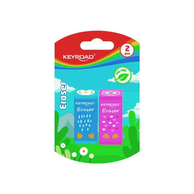 Guma KEYROAD Animal 2ks blister čierna Guma KEYROAD Animal 2ks blister čierna
