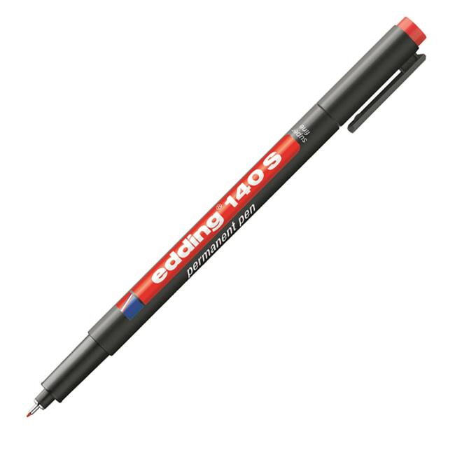 Permanentný popisovač edding 140 S červený Permanentný popisovač edding 140 S červený