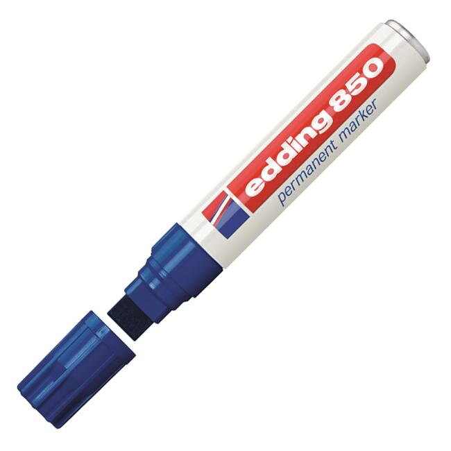 Permanentný popisovač edding 850 modrý Permanentný popisovač edding 850 modrý
