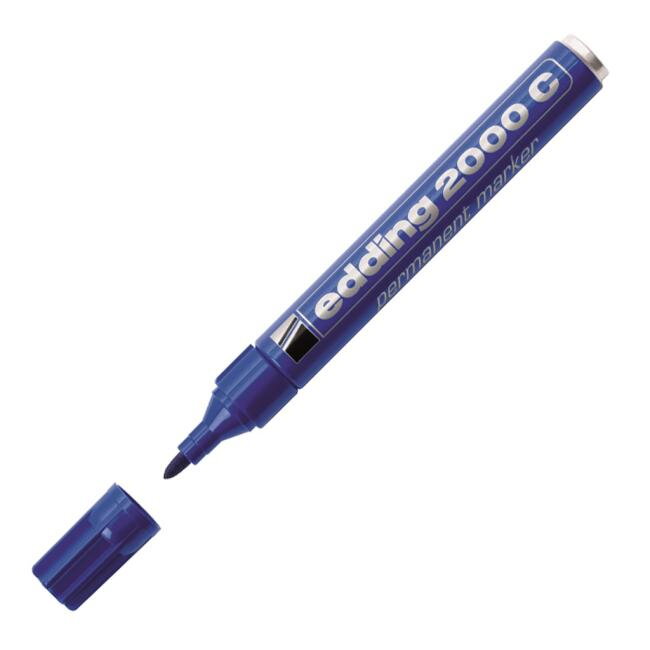 Permanentný popisovač edding 2000C modrý Permanentný popisovač edding 2000C modrý