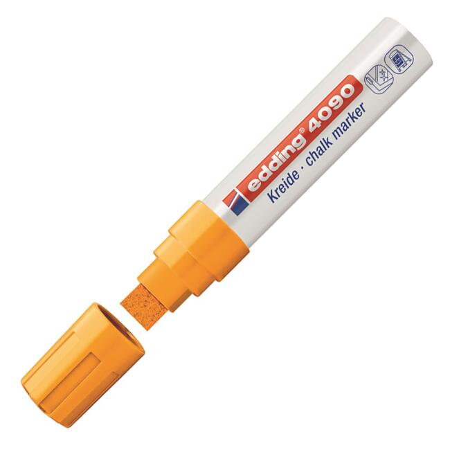 Kriedový popisovač edding 4090 neónovooranžový Kriedový popisovač edding 4090 neónovooranžový