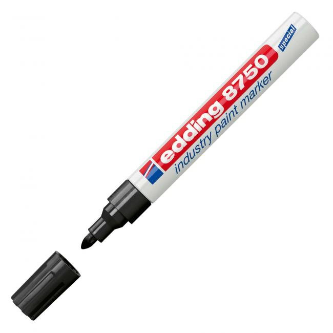 Priemyselný lakový popisovač edding 8750 čierny Priemyselný lakový popisovač edding 8750 čierny