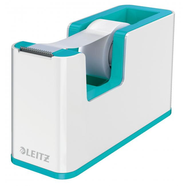 Dispenzor s páskou Leitz WOW biely/ľadovo modrý Dispenzor s páskou Leitz WOW biely/ľadovo modrý