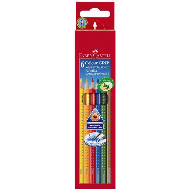 Farbičky Faber Castell Color Grip 2001 6ks Farbičky Faber Castell Color Grip 2001 6ks