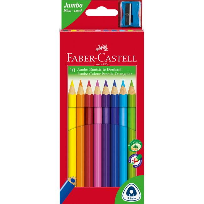 Farbičky Faber Castell Junior grip 10ks Farbičky Faber Castell Junior grip 10ks