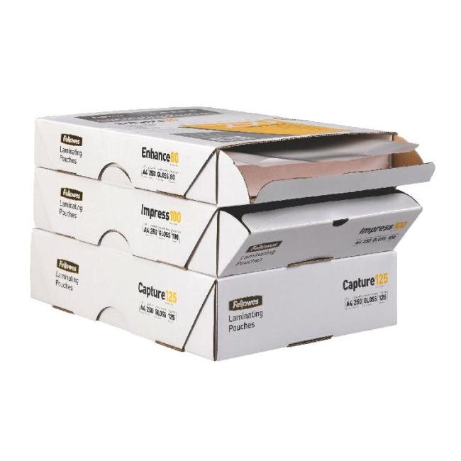 Laminovacie fólie Fellowes 216x303 125mic 250ks Laminovacie fólie Fellowes 216x303 125mic 250ks