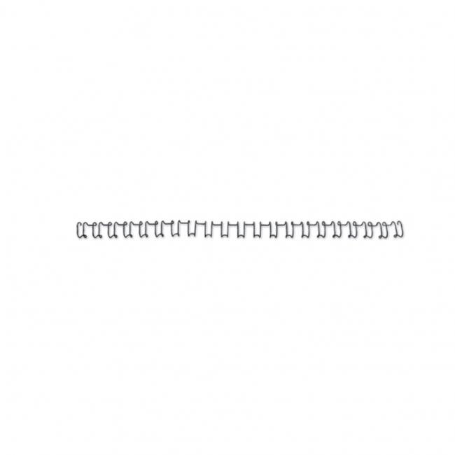 Drôtové hrebene GBC Multibind 21kr. 8mm čierne