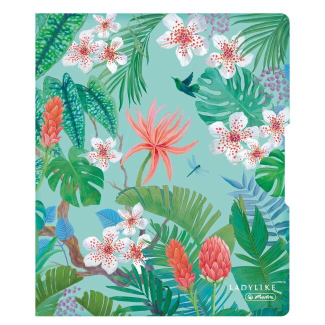 Zakladač 2-krúžkový Herlitz Ladylike PP 1,6cm Jungle Zakladač 2-krúžkový Herlitz Ladylike PP 1,6cm Jungle
