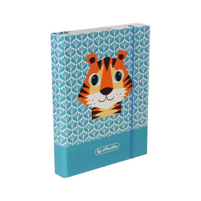 Box na zošity A4 s gumičkou Cute Animals Tiger