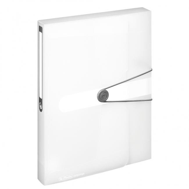 Plastový box s gumičkou Herlitz Easy Orga A4 PP číry Plastový box s gumičkou Herlitz Easy Orga A4 PP číry