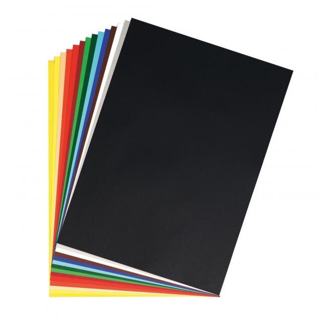 Farebný výkres Herlitz 50x70cm 10 hárkov 300g čierny Farebný výkres Herlitz 50x70cm 10 hárkov 300g čierny