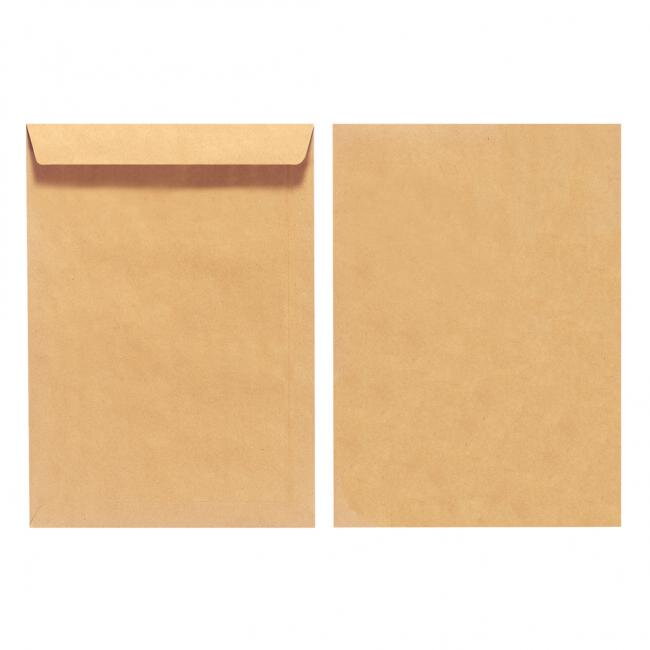 Poštové obálky C4 Herlitz olizové, hnedé, recyklované, 10 ks Poštové obálky C4 Herlitz olizové, hnedé, recyklované, 10 ks
