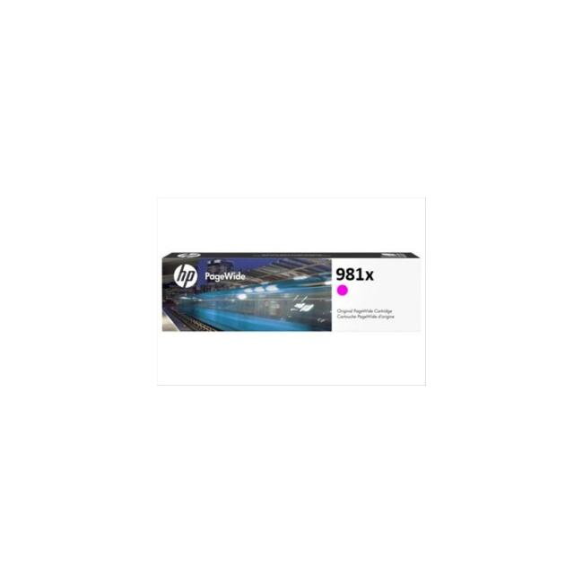 Atramentová náplň HP L0R10A HP 981X pre PageWide Enterprise Color 556dn/586dn magenta (10.000 str.)
