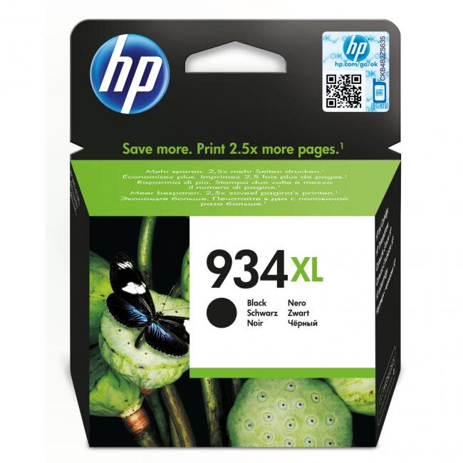 Atramentová náplň HP C2P23AE HP 934XL pre OfficeJet Pro 6230/6830 black XL (1.000 str.) Atramentová náplň HP C2P23AE HP 934XL pre OfficeJet Pro 6230/6830 black XL (1.000 str.)