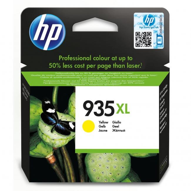 Atramentová náplň HP C2P26AE HP 935XL pre OfficeJet Pro 6230/6830 yellow XL (825 str.) Atramentová náplň HP C2P26AE HP 935XL pre OfficeJet Pro 6230/6830 yellow XL (825 str.)