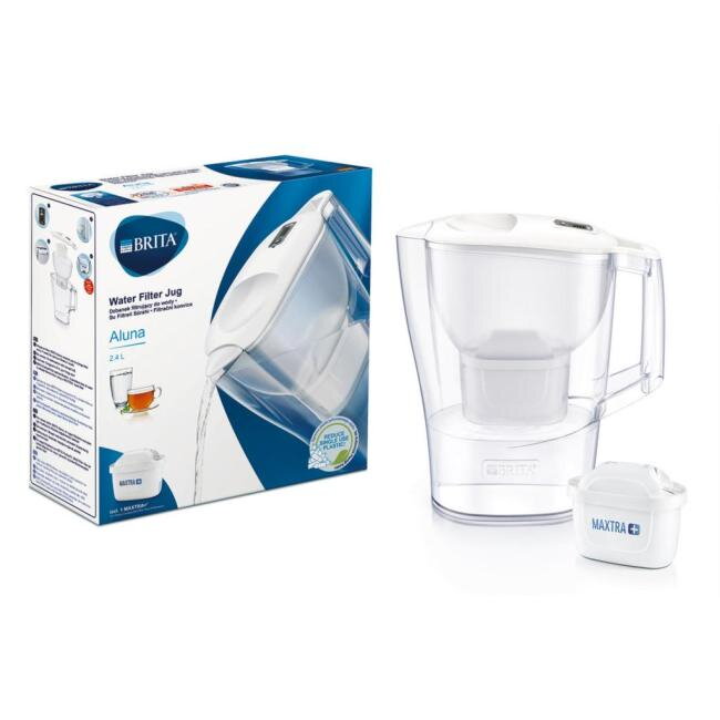 Filtračná kanvica Brita Aluna cool Calendar 2,4l biela Filtračná kanvica Brita Aluna cool Calendar 2,4l biela