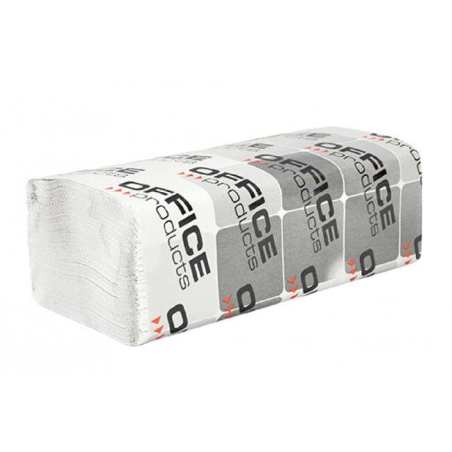 Papierové utierky Office Products ZZ 1-vrstvové biele recykel (20 bal.) Papierové utierky Office Products ZZ 1-vrstvové biele recykel (20 bal.)
