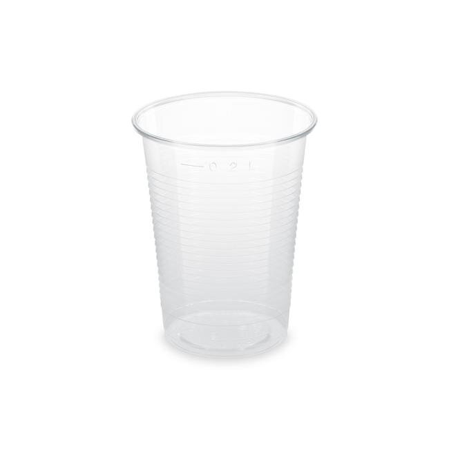 Pohár priehľadný z BIO plastu (PLA) 200 ml (100 ks)