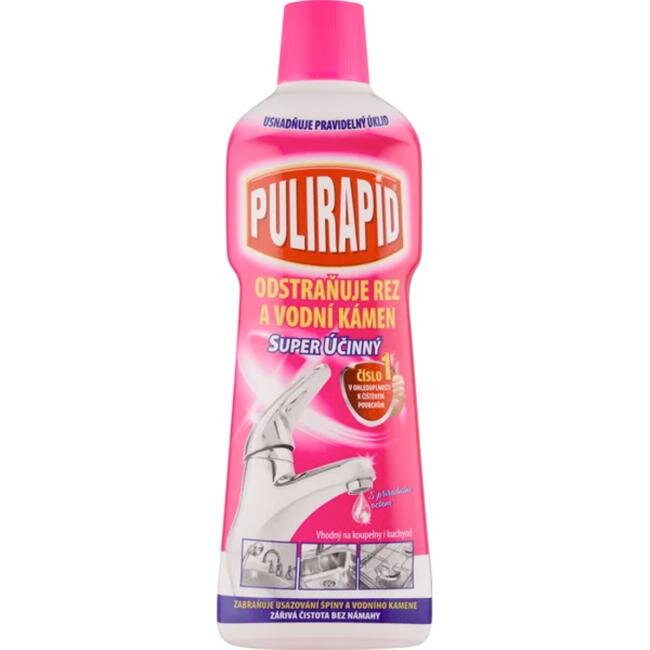 Pulirapid na  hrdzu a vodný kameň s octom 750 ml
