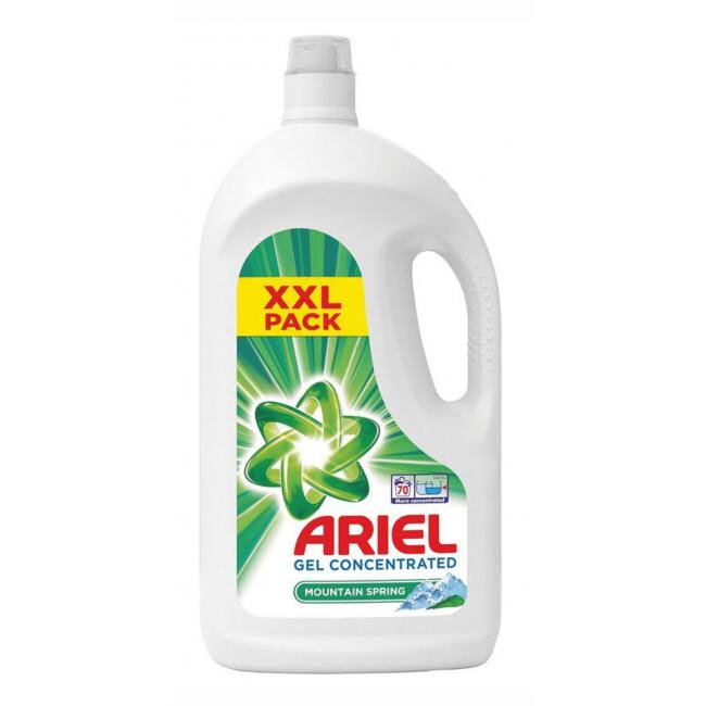 Ariel prací gél (70 PD) 3,85 l Mountain Spring Ariel prací gél (70 PD) 3,85 l Mountain Spring
