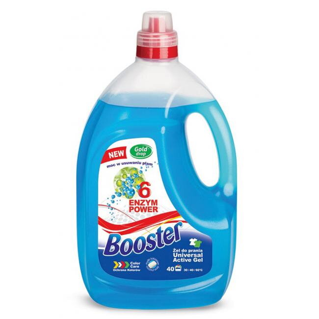 BOOSTER prací gél (60PD) Universal 3l BOOSTER prací gél (60PD) Universal 3l