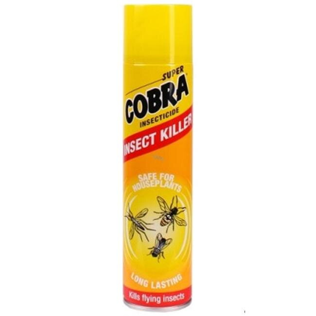 COBRA sprej lietajúci hmyz na osy a sršne 400 ml (žltý) COBRA sprej lietajúci hmyz na osy a sršne 400 ml (žltý)