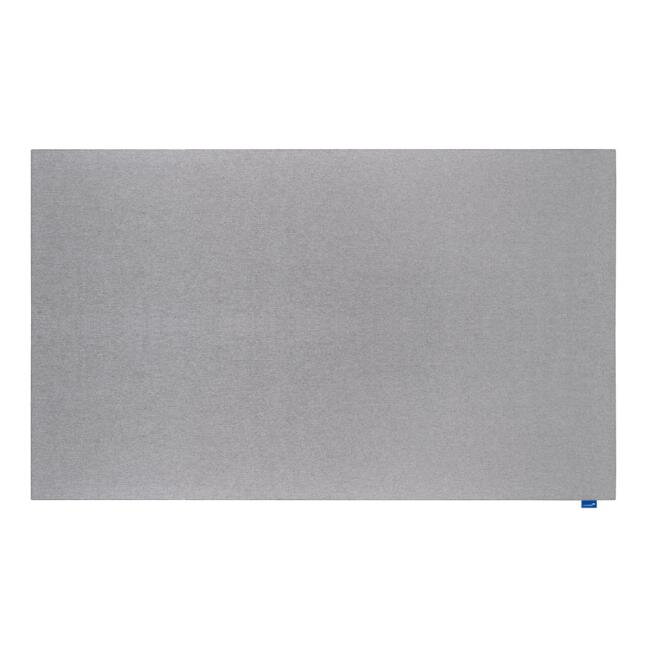 Textilná akustická napichovacia nástenka WALL-UP horizontálna 119,5x200 cm tichá sivá