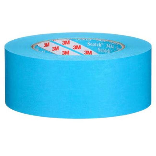 Maskovacia krepová páska 3M 3434 48mm x 50m modrá