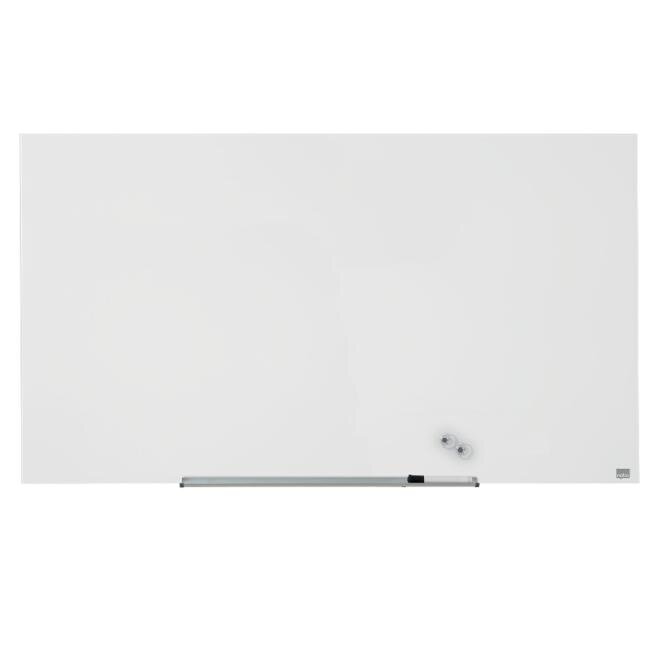 Sklenená tabuľa Nobo Diamond biela 1264x711 mm Sklenená tabuľa Nobo Diamond biela 1264x711 mm