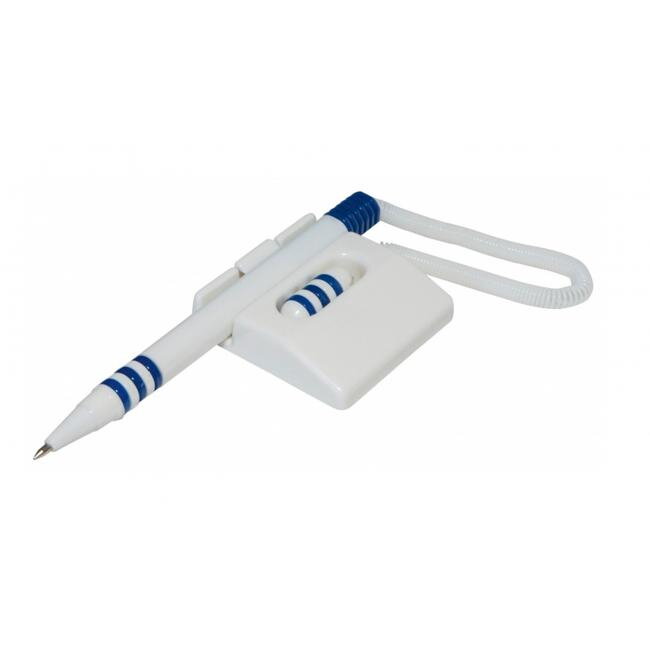 Pero so stojanom Office Products plastové modro-biele horizontálne Pero so stojanom Office Products plastové modro-biele horizontálne