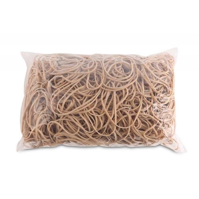 Gumičky Office Products 80mm 1kg prírodná farba Gumičky Office Products 80mm 1kg prírodná farba