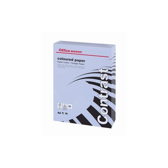 Farebný papier Office Depot Contrast orgovánová, A4, 80 g Farebný papier Office Depot Contrast orgovánová, A4, 80 g
