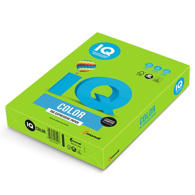 Farebný papier IQ color májovo zelený MA42, A4, 80g Farebný papier IQ color májovo zelený MA42, A4, 80g