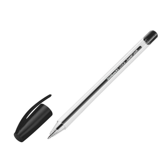 Guľôčkové pero Pelikan Stick super soft čierne 50ks Guľôčkové pero Pelikan Stick super soft čierne 50ks
