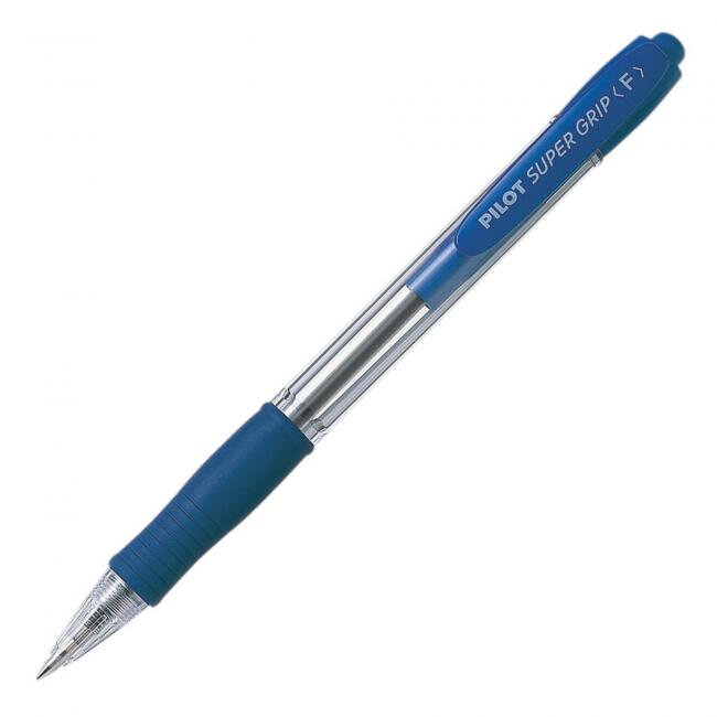Guľôčkové pero PILOT Super Grip modré Guľôčkové pero PILOT Super Grip modré